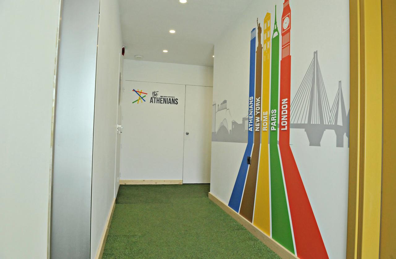 The Athenians Modern Apartments Atenas Exterior foto